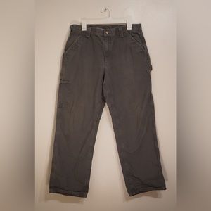 Gray Carhartt Men’s Work Pants